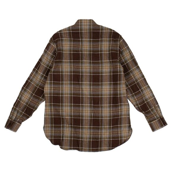 NWT Gucci Brown Wool Checked Button Down Shirt - Picture 2 of 11